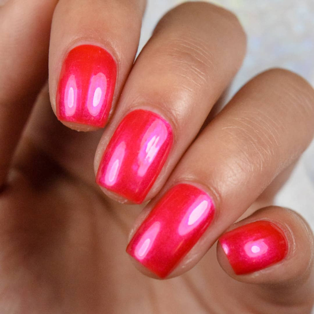 It's Pop, Not Soda ~ Nail Polish Bright Fuchsia Vegan Midwest