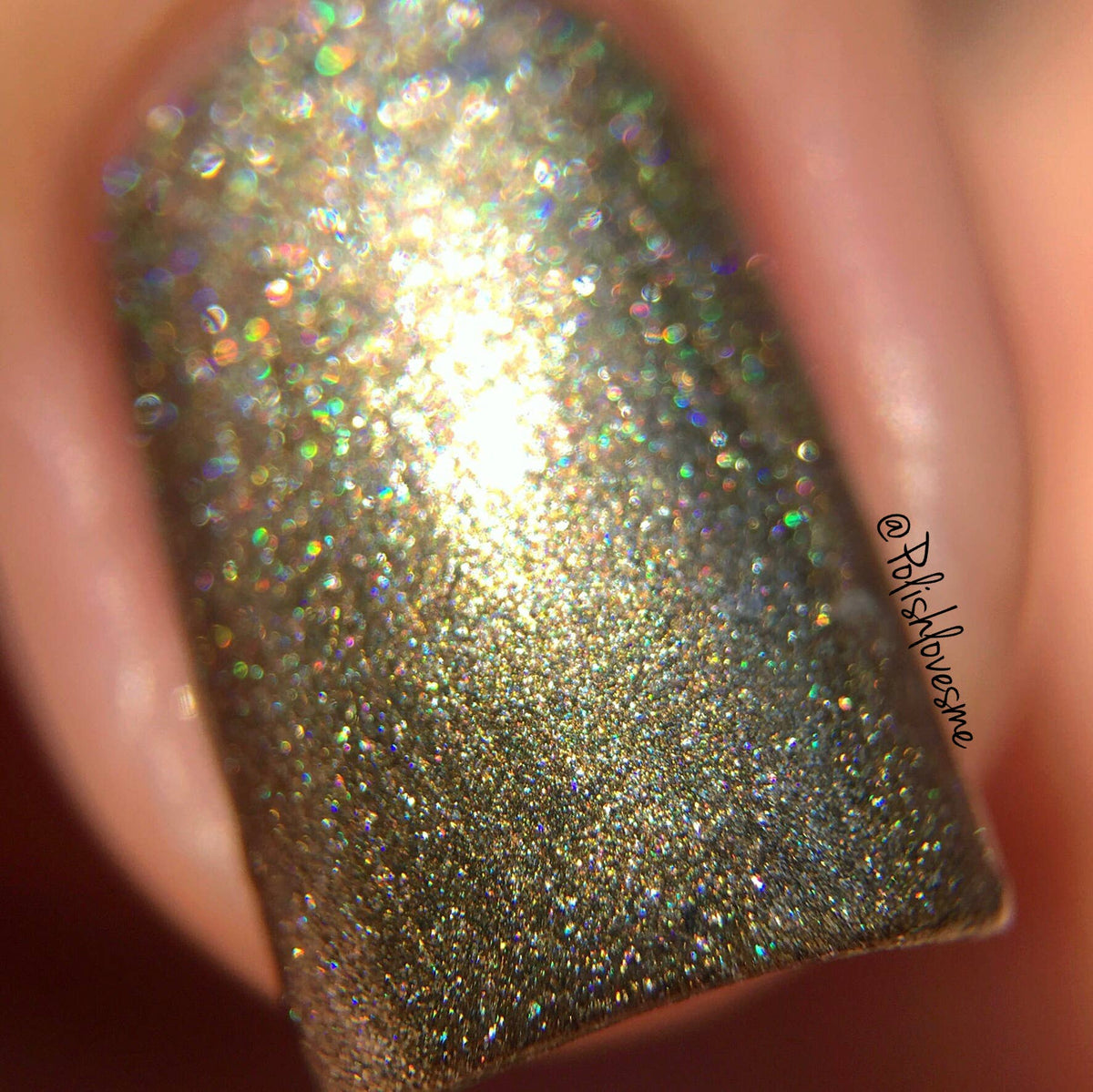 Petoskey Stone ~ Holo Taupe Vegan Nail Polish Eco Michigan