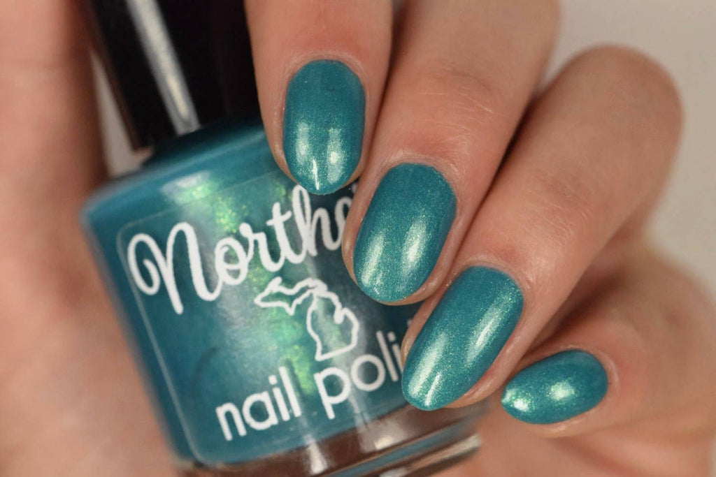 Kitch-it-kipi ~ Nail Polish Vegan Cruelty & Toxin Free Teal