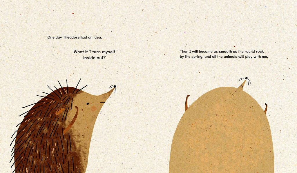 Theodore the Hedgehog Finds a Friend: Hardcover