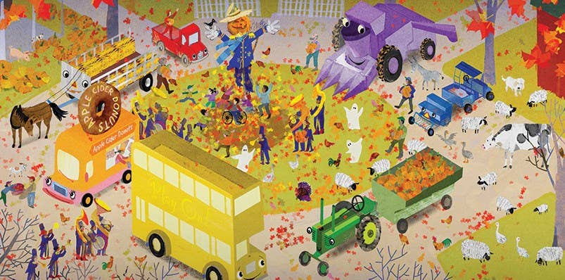 Little Red, Autumn on the Farm: Hardcover