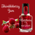 Thimbleberry Jam ~ Nail Polish Ruby Red Toxin Free Vegan Eco