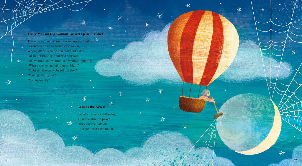 A Treasury of Nursery Rhymes and Poems: Hardcover