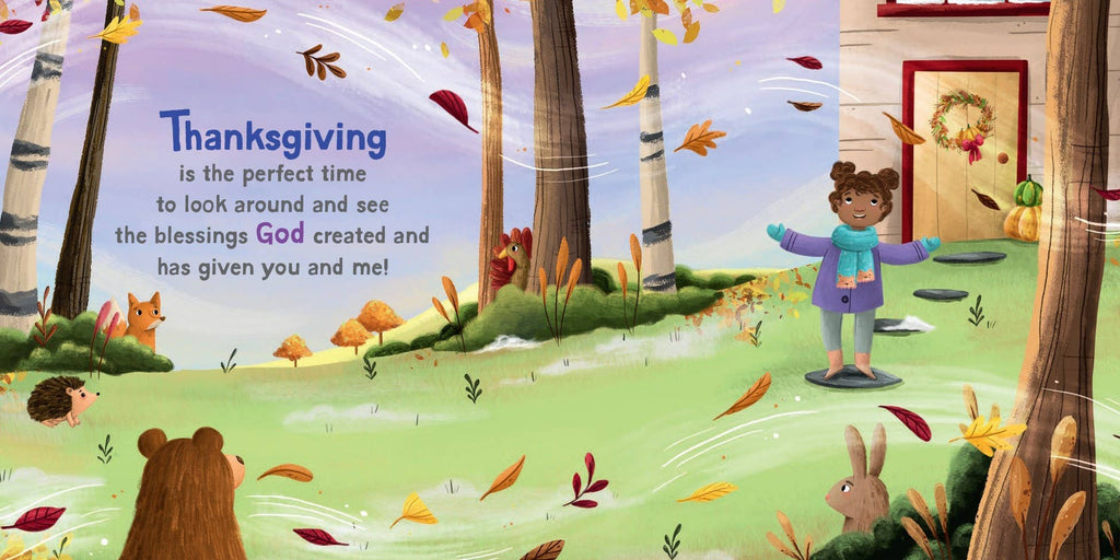 My Thanksgiving Blessings: Board Book