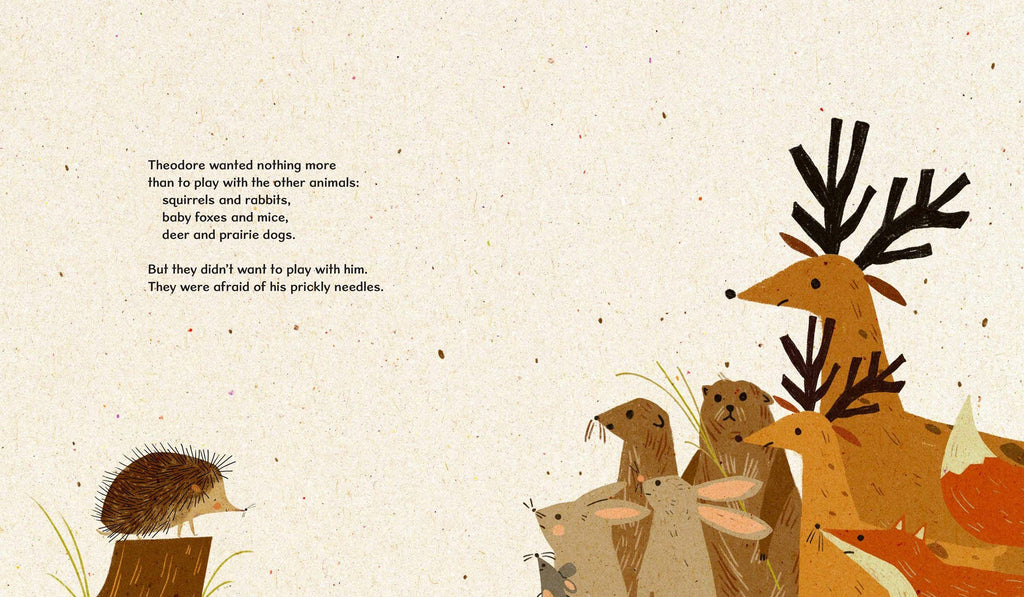 Theodore the Hedgehog Finds a Friend: Hardcover