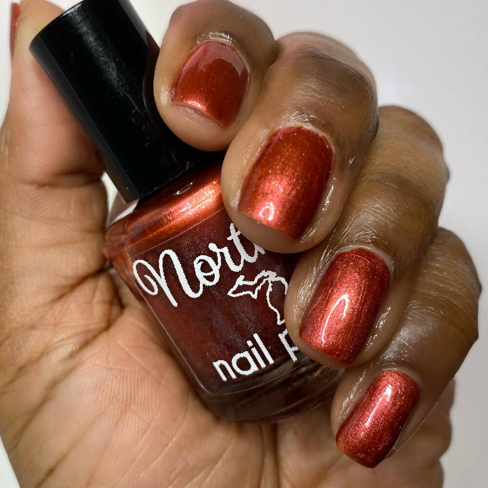 Autumn Up North ~ Red Foliage Toxin-Free Vegan Nail Polish