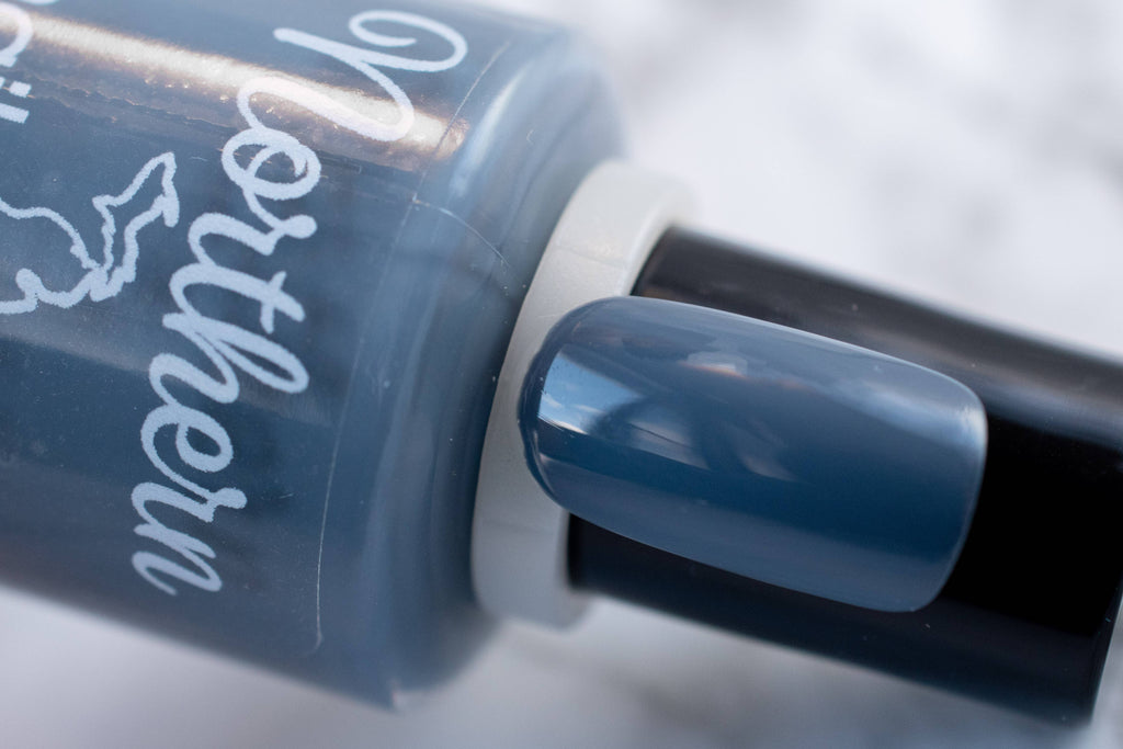 Thunder Bay ~ Nail Polish Vegan Toxin-Free Cruelty Free Gray