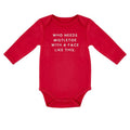 Long Sleeve Snapshirt - Mistletoe: Machine Wash Cold. Tumble Dry Low. / 95% Cotton 5% Spandex / 3-6M