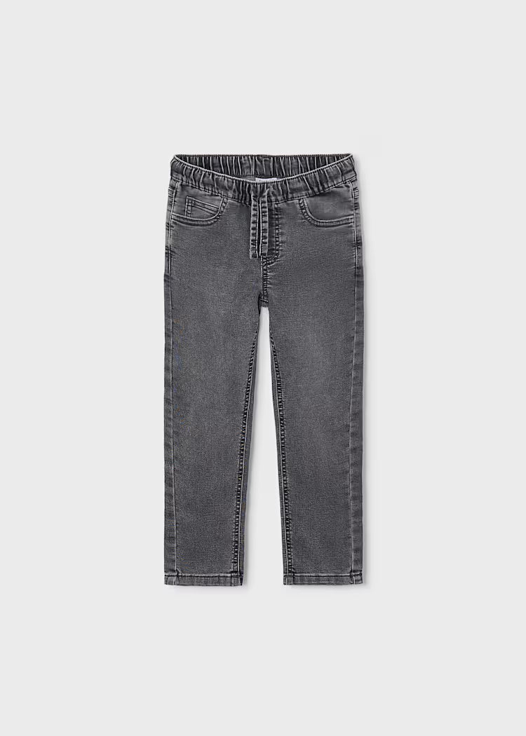 Soft Denim Jogger Pant #4503