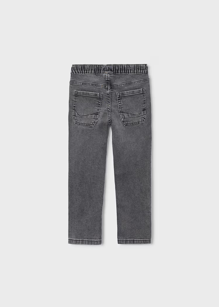 Soft Denim Jogger Pant #4503