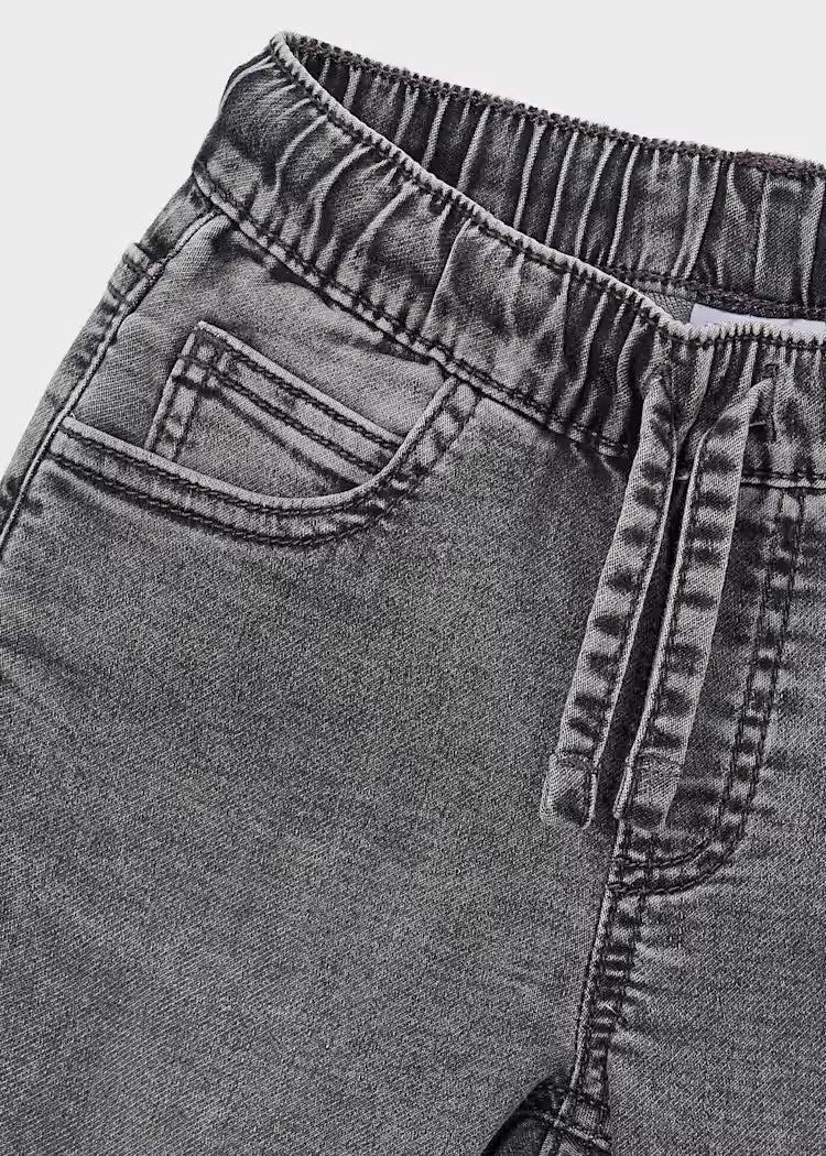 Soft Denim Jogger Pant #4503