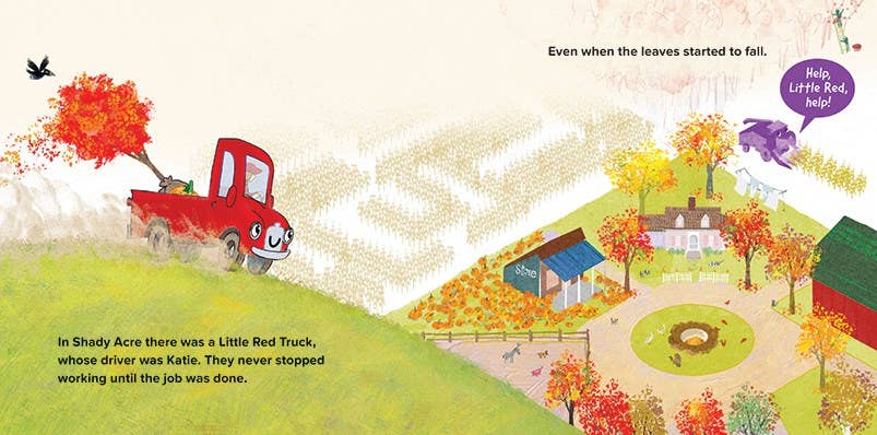 Little Red, Autumn on the Farm: Hardcover