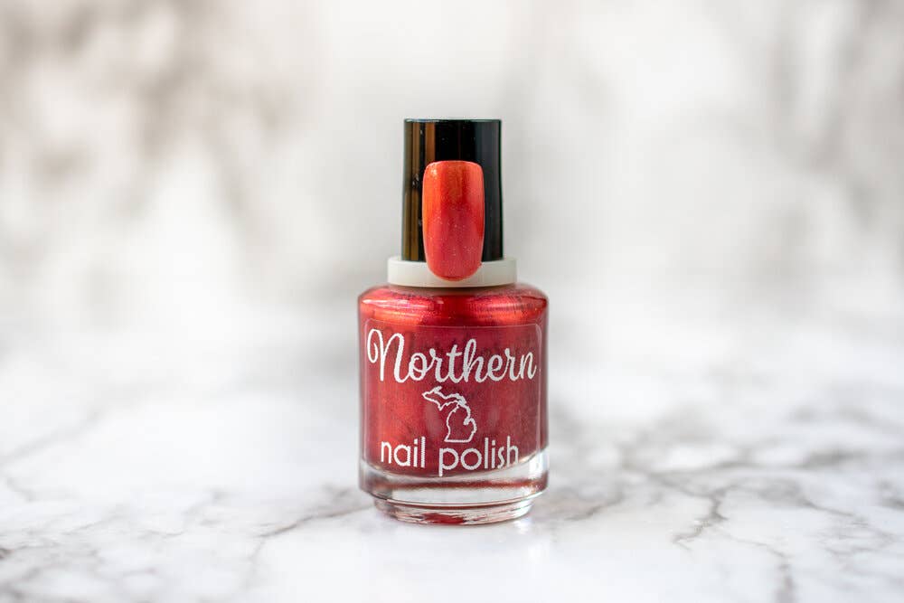 Autumn Up North ~ Red Foliage Toxin-Free Vegan Nail Polish