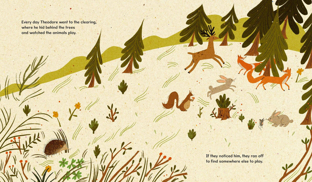 Theodore the Hedgehog Finds a Friend: Hardcover