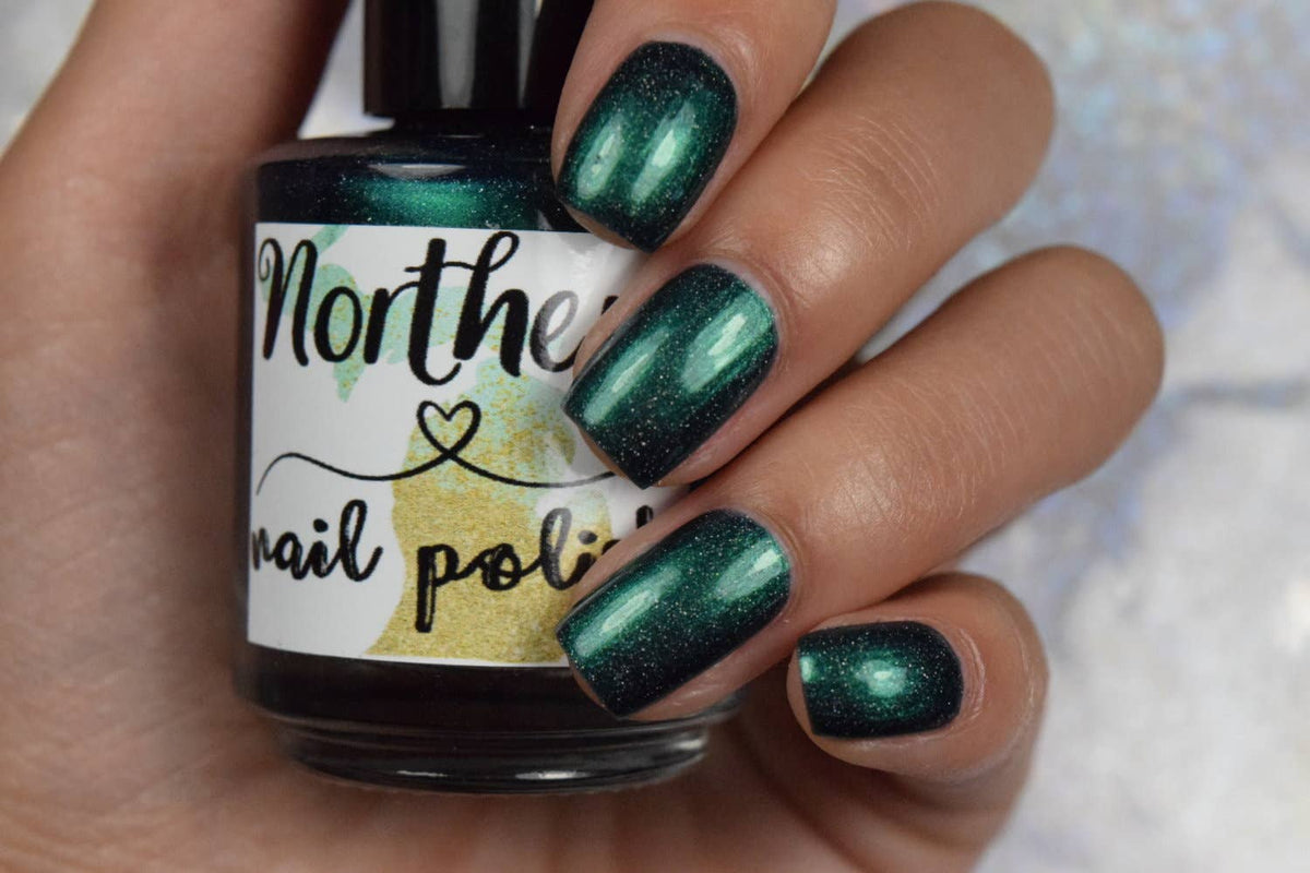 East Lansing ~ Nail Polish Emerald Green Toxin-Free Vegan