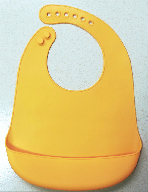 Silicone Bibs for Babies, 2 Sets Baby Feeding Bibs Waterproof Soft Durable Adjustable Bibs - MOQ 10 Pcs: Mix & Match Colors
