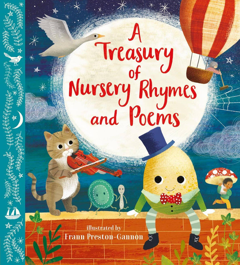 A Treasury of Nursery Rhymes and Poems: Hardcover