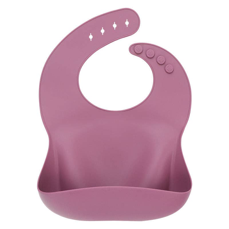 Silicone Bibs for Babies, 2 Sets Baby Feeding Bibs Waterproof Soft Durable Adjustable Bibs - MOQ 10 Pcs: Mix & Match Colors