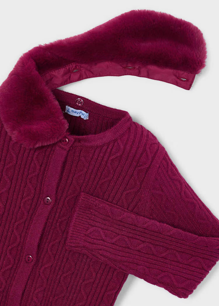 Fur Cardigan #4324