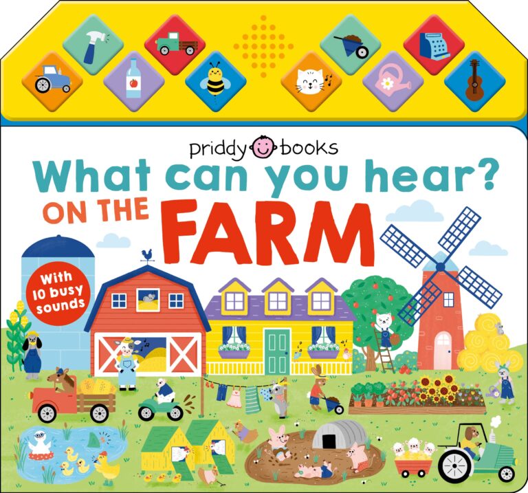 What can you hear on the farm?