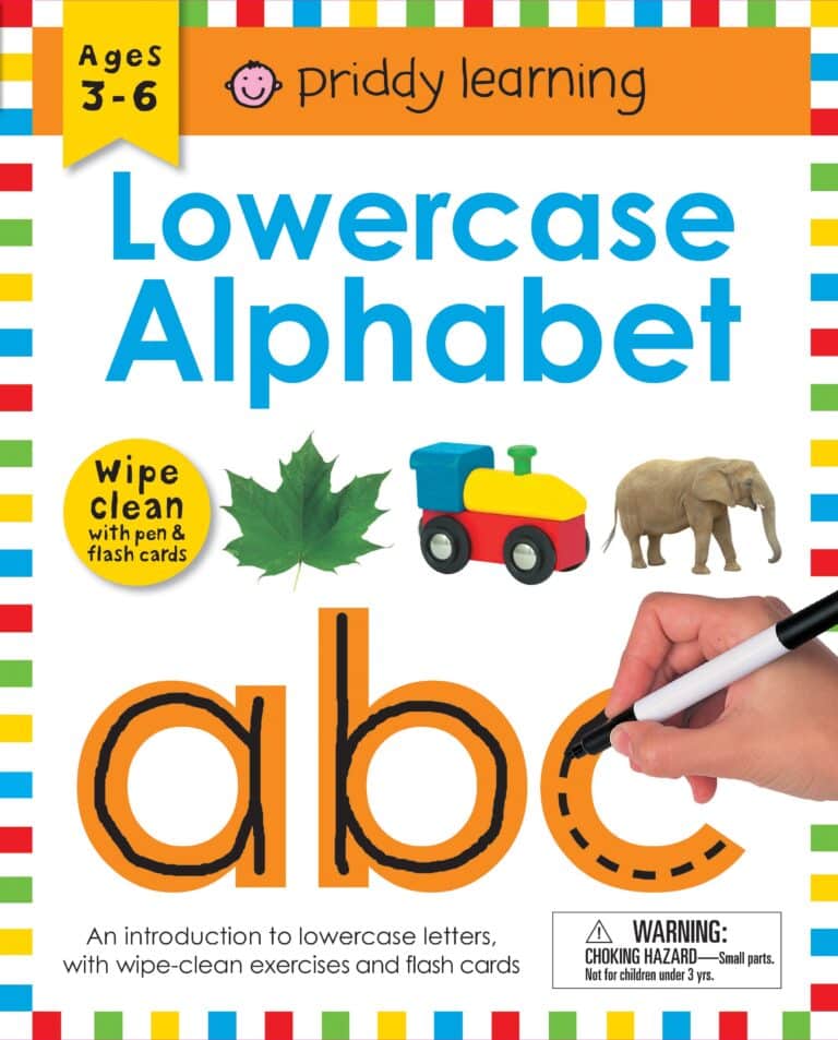 Priddy Lowercase Alphabet Wipe Clean