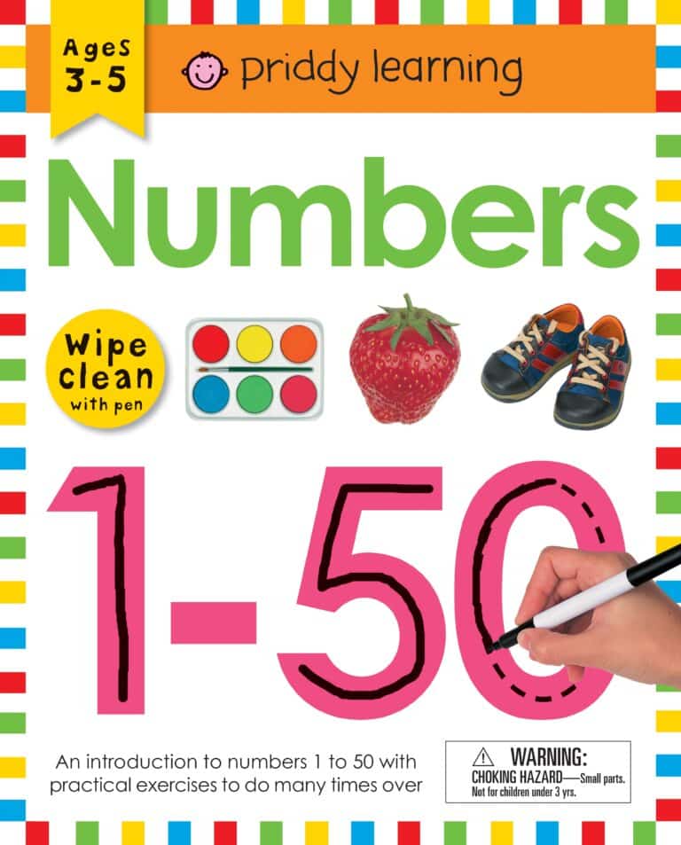 Priddy Numbers Wipe Clean