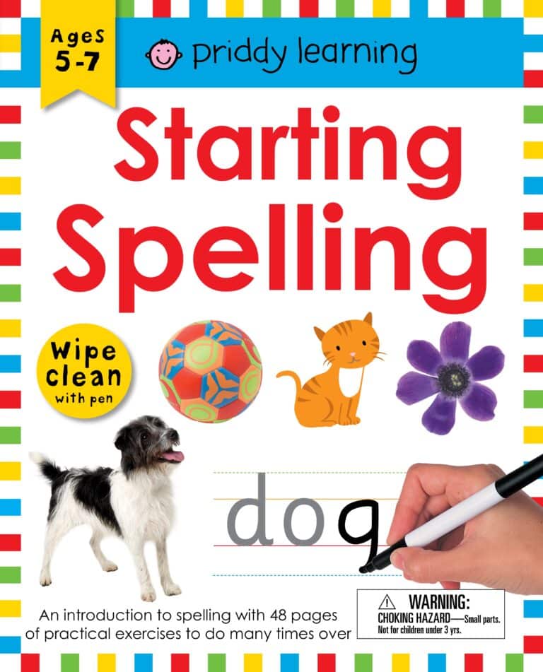 Priddy Start Spelling Wipe Clean